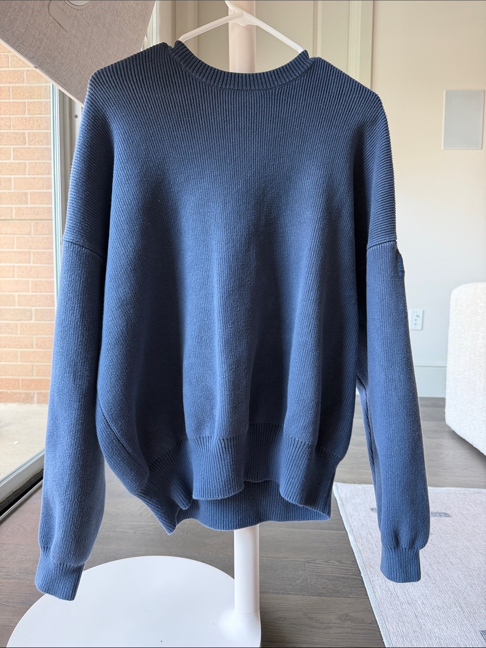 ALO Yoga Crewneck Sweater - Slate Blue